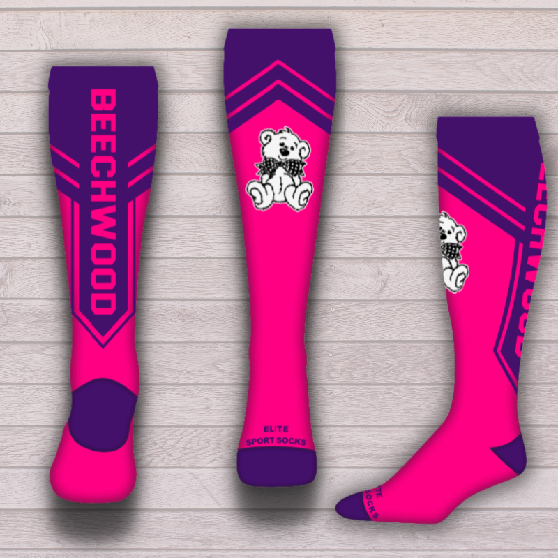 Beechwood KNEE HIGH Pink/Purple  Main Image